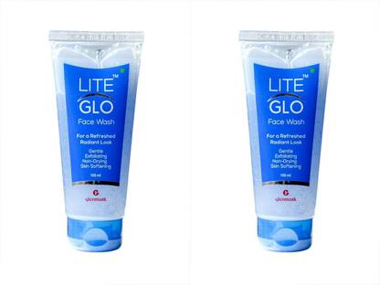 LITE GLO ,100 ml x Pack of 2 Face Wash