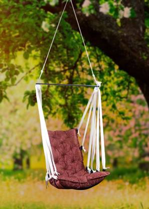 Comfort Solutions ZOKA 9 Cotton, Stainless Steel, Steel, Nylon Hammock