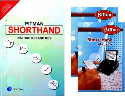 Pitman Shorthand (Instructor And Key) New Era Edition Is With 2 Steno Copies