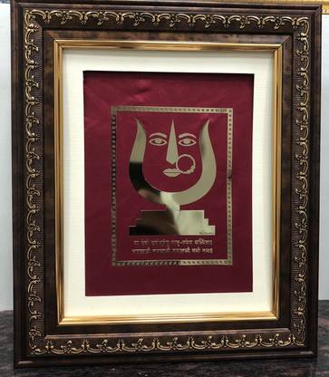 shree kreations Goddess Rani Sati Dadi Trishul Religious Frame