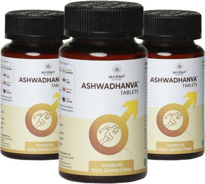 Marma Ayurveda Ashwadhanva tablets for men vitality boosting