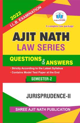 SHREE AJIT NATH LAW SERIES  - FIRST SEMESTER