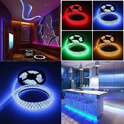QAWACHH 16 Color 5M Remote Control Led Strip Light with 302 Led Light Car Fancy Lights