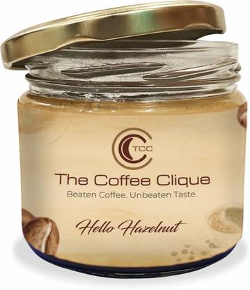 The Coffee Clique Hello Hazelnut 220 G Beaten Coffee Instant Coffee Paste