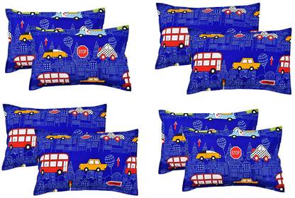 RUSTIC LINEN Microfiber Pillows Cover