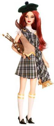 BARBIE Dolls Of The World Scotland