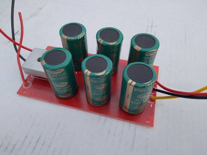 BBofficial AC DC 6 CAPACITOR POWER SUPPLY FOR AMPLIFIER BOARDS Power Supply Electronic Hobby Kit