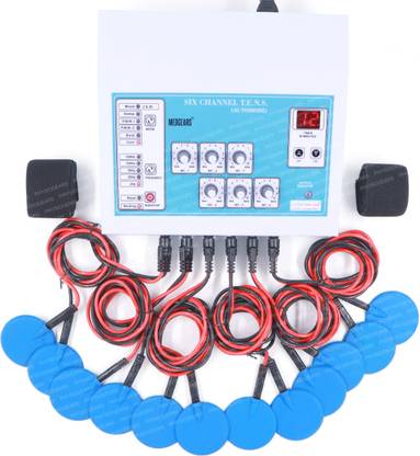 Physiogears TENS Auto-Mode 6 Channel Digital Tens Machine for pain relief device Physio Ultrasound Machine