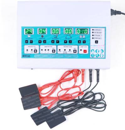 MEDGEARS IFT 29 Program Machine for Physiotherapy Interferential Therapy with One Year Warranty Physiotherapy Equipment Electrotherapy Device