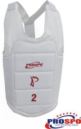 PROSPO Chest Guard, Chest Guard for Men, Chest Guard Wushu, Size 2 MMA Chest Guard