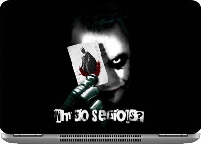 imbue Joker 5 Digital quality vinyl Laptop Skin Compatible for 15.6 inch