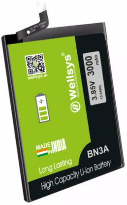 WELLSYS Mobile Battery For  XIAOMI Redmi Go (BN3A) 3000MAH