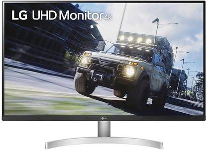 LG 81.28 cm (32 Inch) 4K Ultra HD VA Panel HDR10, DCI-P3 90%, Inbuilt Speaker (5W X 2), Hdmi X 2, Display Port Monitor (32UN500)