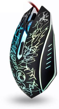 ENTWINO iMiceX5 Gaming Mouse, 6 Buttons, RGB Lights, Laptop & Computer Mouse, Braided Wired Ambidextrous Optical  Gaming Mouse