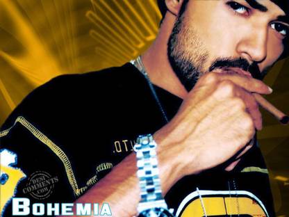 Bohemia The Punjabi Rapper Poster Multicolour Photo Paper Print Poster Photographic Paper Photographic Paper