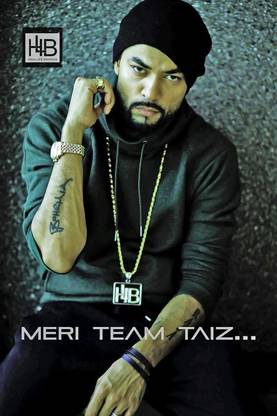 bohemia rapper poster Multicolor Photo Paper Print Poster Photographic Paper 18 inch X 12 inch, Rolled Photographic Paper 18 inch X 12 inch, rolled Photographic Paper