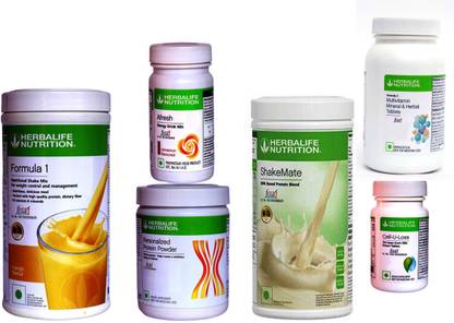 Herbalife Nutrition Formula 1 Mango,Protein,Afresh Cinnamon, Shake Mate, Cell U Loss,Multivitamin Protein Shake