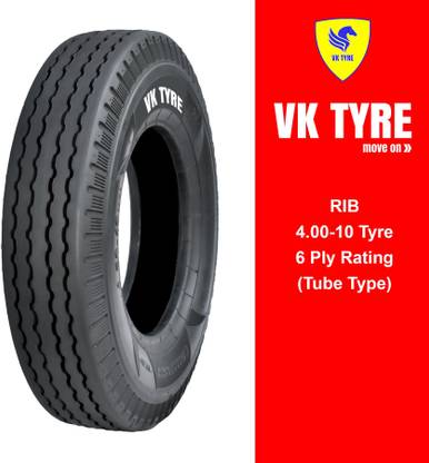 VK TYRE SM 4.00-10 3 Wheeler Tyre