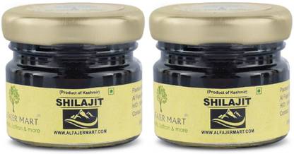 AL FAJER MART Shilajit/Shilajeet Resin 20gm - For Endurance and Stamina (Pack Of 2)