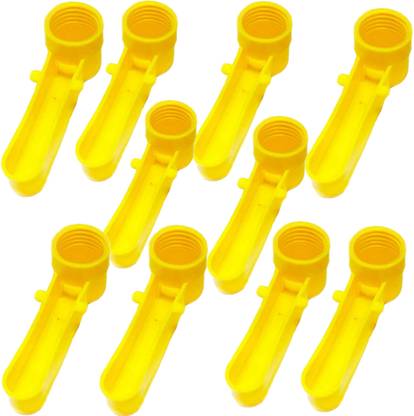 MARVIA Bird Cage Automatic Water Feeder, Water Drinker for Any Bottle - ( Pack of 10 ) Caged Bird Feeder