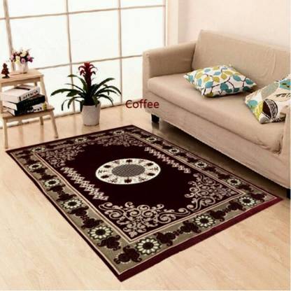Home text Multicolor Cotton Carpet