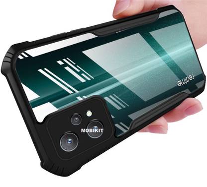 Mobikit Back Cover for Realme 9 Pro 5g 'Transparent Hybrid Hard PC Back TPU Bumper Impact Case