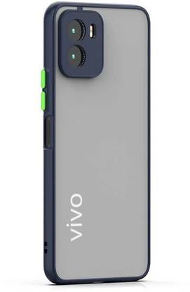 Kosher Traders Back Cover for Hybrid Matte Finish Smoke with Camera Protection Case For Vivo Y15S