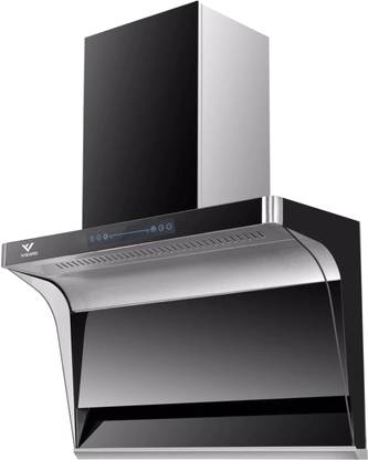 Wizard CAIRO 90 Auto Clean Wall Mounted BLACK/SILVER 1400 CMH Chimney