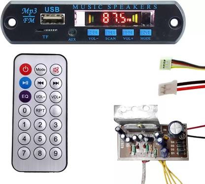 Republic FM Module with Audio Amplifier IC 6283 Board Sound Recorder and Sound Circuit Electronic Hobby Kit