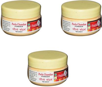 PRABHUPRIYA PEELA CHANDAN KESAR TILAK FOR POOJA