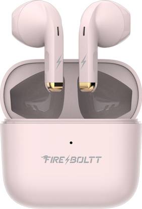 Fire-Boltt Fire Pods Ninja G201 Earbuds TWS IWP HD Calls, Quick Charge 24hrs playback Bluetooth Headset  (Pink, True Wireless)