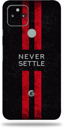 OggyBaba Google Pixel 5A 5g, Never Settle Mobile Skin