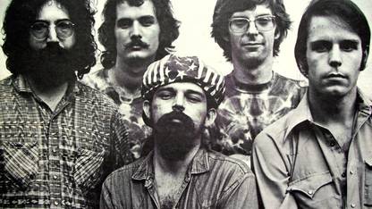grateful dead rock band psychedelic rock jerry garcia on LARGE PRINT 36X24 INCHES Photographic Paper