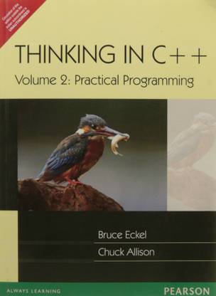 Thinking In C++, Volume 2: Practical Programming, 1e Paperback -By Bruce Eckel,Chuck Allison (Author)-Pearson India-9788131711729