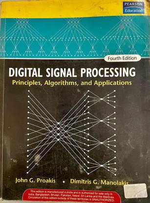 Digital Signal Processing Principles Algorithms And Applications