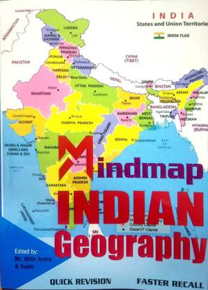 Indian Geography MIND MAP ( Mindmap) (Quick Revision) For For UPSC/IAS/PCS/CDS/CAPF/NET-JRF/College/NDA/SSC/UPPCS/BPSC/RAS/MPPCS/WBPCS/TNPCS/OPSC/Railway Exam