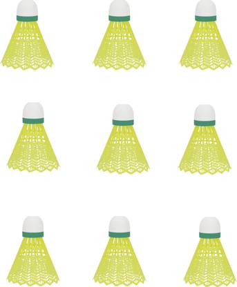 Shredz Badminton Shuttle Cock,Plastic ShuttleCock ,Fast Speed Plastic Shuttle  - Green