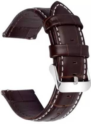 Big Wings Textured Leather 22mm Strap Compatible with BOAT BLAZE, NOISE COLORFIT ULTRA 2 Smart Watch Strap