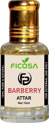 Ficosa Barberry Attar For Unisex Pure - Pure Natural Undiluted (Non-Alcoholic) Floral Attar