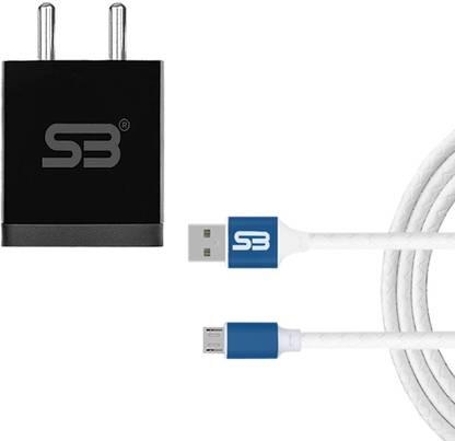 SB 3.4 A Wall Charger for Mobile with Detachable Cable
