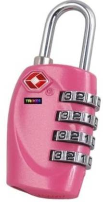 XINGLI 4 DIGIT PINK Glass Door Lock