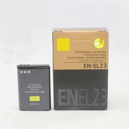 Photocare EN-EL23 (1850 mAh) Battery for Nikon Coolpix P600 B700 S810c Cameras  Camera Battery Charger