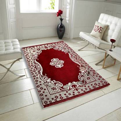 होम दी बेस्ट बहुरंगी सेनील क़ालीन