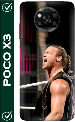 FULLYIDEA Back Cover for POCO X3, Dolph Ziggler, Wrestlemania, Wrestling