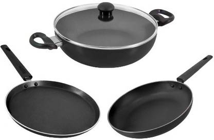 Butterfly Rapid - IB kitchen Induction Bottom Non-Stick Coated Cookware Set