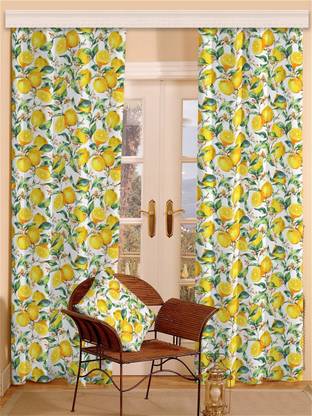 p23 154 cm (5 ft) Polyester Room Darkening Window Curtain (Pack Of 2)