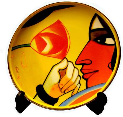 Ganges Art Gallery Bone China CFIP-PMQ 01-L Dinner Set