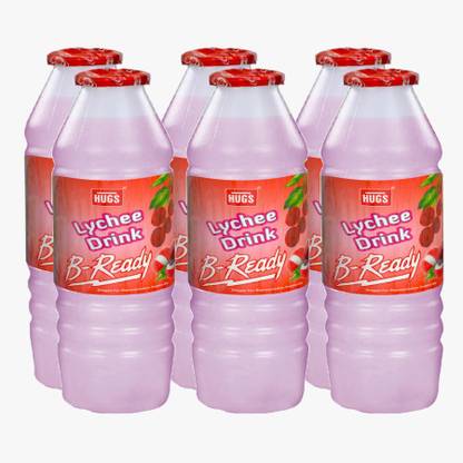 HUGS B-Ready Lychee Drink (Pack of 6 Bottles)