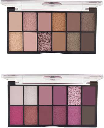 MARS Dance Of Joy 24 Shade Ultra Pigmented Eyeshadow Palette Pack of 2 26.4 g