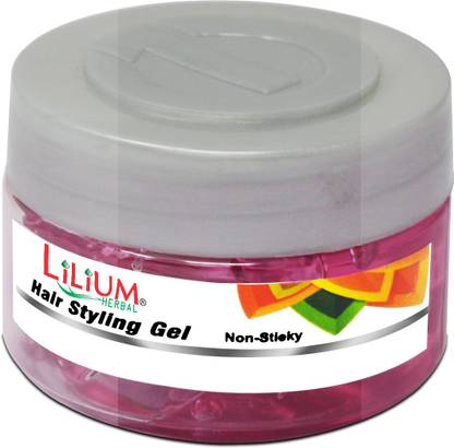 LILIUM Hair Styling Gel Water Gloss/Wet Look, Super Hard, Ultimate Hold & Style Mastery Hair Gel
